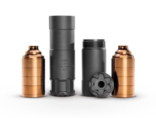 oculus22ce4d.jpg RUGGED SUPPRESSORS OCULUS22 22LR SILENCER BLACK