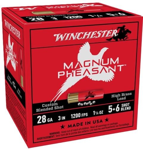 AMP28356.jpg WINCHESTER MAGNUM PHEASANT - 28GA 2.75" 1-1/8OZ 5&6 25RD