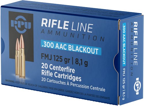 APP300BF.jpg PPU 300 AAC 125GR FMJ - 20RD 50BX/CS