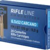 PPU 6.5X52 CARCANO 139GR FMJ - 20RD 10BX/CS