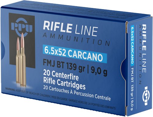 APP6CF.jpg PPU 6.5X52 CARCANO 139GR FMJ - 20RD 10BX/CS