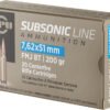 APPS762.jpg PPU SUBSONIC 7.62X51 200GR - FMJ-BT 20RD 10BX/CS