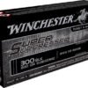 ASUP300BLK.jpg WINCHESTER SUPPRESSED 300 AAC - 200GR FMJ 20RD 10BX/CS