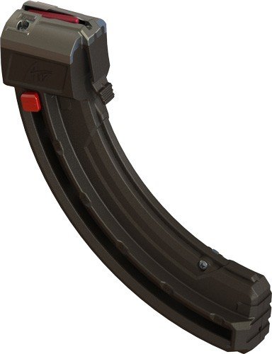 B1725.jpg BUTLER CREEK STEEL LIPS 25RD - MAGAZINE SAVAGE A17 HMR BLACK