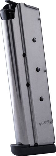 CM4019118S.jpg CHECKMATE MAGAZINE 1911 - FULL SIZE 40 S&W STAINLESS 9RD