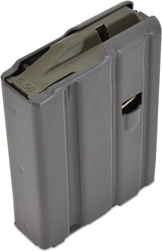 DHT053-1.jpg D&H TACTICAL MAGAZINE 5.56X45 - 10RD ALUMINUM GREY AR15