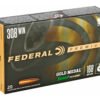 FED GOLD MDL 308WN 168GR BTHP 20/200