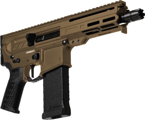 G54AA847MB_ANGLE_1-1.jpg CMMG PISTOL DISSENT MK4 5.7X28 - MM 6.5" 32RD MIDNIGHT BRONZE