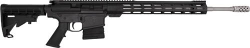 GL1065SSBLK.jpg GLFA AR10 RIFLE 6.5CM 20" S/S - BBL W/5R RIFLING 10-SHOT BLACK