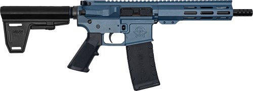 GL15223PBBLU.jpg GLFA AR15 PISTOL W/BRACE 223 - WYLDE 7.5" NITRIDE TITANIUM