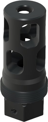 MBL1222PW_1.jpg COMSTOCK MUZZLE BRAKE FULL - SIZE 1/2-28 22 CAL