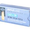 PPU 7.62X39 SP 123GR 20/1000