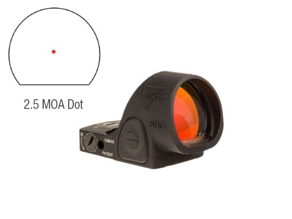 SRO2.5.jpg TRIJICON SRO ADJ SIGHT LED 2.5 MOA RED
