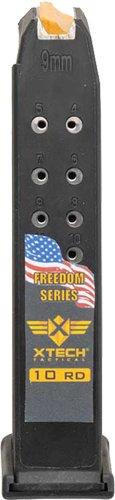 XT3032201.jpg XTECH TACTICAL MAGAZINE FOR - GLOCK 17 10RD FREEDOM SERIES