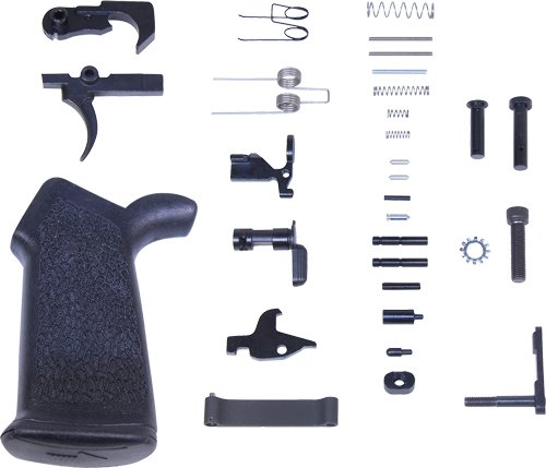 ZLPKGRIP308_1.jpg GUNTEC COMPLETE LOWER PARTS - KIT AR10 W/ ERGONOMIC GRIP
