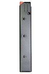 ASC AR Family Rifle Magazine Orange Follower Black Stainless Steel 9mm Luger 20/rd