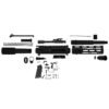 TacFire 7.5" Unassembled AR 300 Blackout Pistol Build Kit with Lower Parts Kit