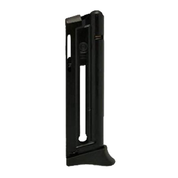 https3A2F2Fmedia.chattanoogashooting.com2Fimages2Fproduct2FEWTHUN22BLMA2FEWTHUN22BLMA_1-1.jpg Bersa Thunder 22LR & Firestorm 22 Handgun Magazine w/EXT Finger Rest .22 LR Blued Steel 10/rd