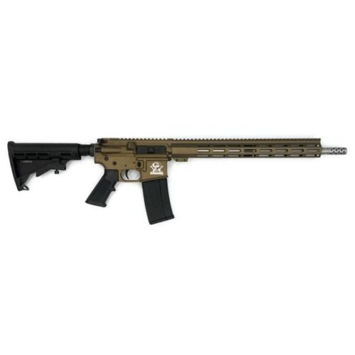 https3A2F2Fmedia.chattanoogashooting.com2Fimages2Fproduct2FIQGL15CACM223SSBRZ2FIQGL15CACM223SSBRZ1.jpg GLFA CA Compliant Rifle .223 Wylde 10rd Mag(1) 16'' Stainless Threaded Barrel Bronze Titanium Cerakote