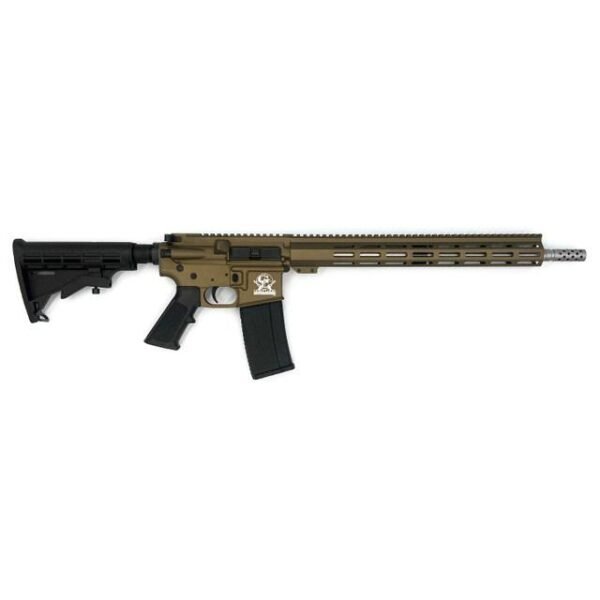 https3A2F2Fmedia.chattanoogashooting.com2Fimages2Fproduct2FIQGL15CACM223SSBRZ2FIQGL15CACM223SSBRZ1.jpg GLFA CA Compliant Rifle .223 Wylde 10rd Mag(1) 16'' Stainless Threaded Barrel Bronze Titanium Cerakote