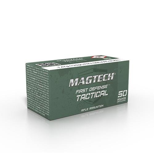 https3A2F2Fmedia.chattanoogashooting.com2Fimages2Fproduct2FMG300BLKB2FMG300BLKB1.jpg Magtech First Defense Tactical Rifle Ammunition .300 Blackout 123gr FMJ 2230 fps 50/ct