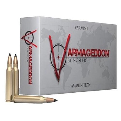 https3A2F2Fmedia.chattanoogashooting.com2Fimages2Fproduct2FNO651152FNO65115.jpg Nosler Varmegeddon Rifle Ammunition .204 Ruger 32 gr FB Tippped 4000 fps 20/ct