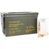 PPU Rangemaster Rifle Ammunition .50 BMG 625gr FMJ 2940 fps 120/ct (Metal Can)