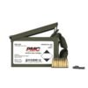 https3A2F2Fmedia.chattanoogashooting.com2Fimages2Fproduct2FPM556M855MB2FPM556M855MB.jpg PMC Rifle Ammunition 5.56 NATO 62 gr Green Tip 2920 fps 1680/ct w/Bandoleer Metal Box (2-Metal Boxes) 1680/ct Total