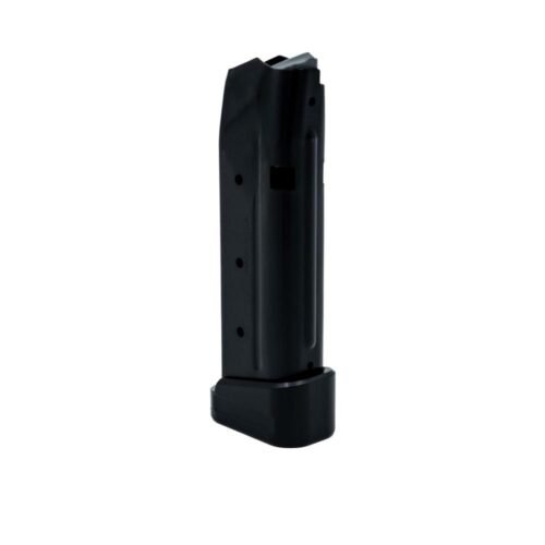https3A2F2Fmedia.chattanoogashooting.com2Fimages2Fproduct2FQSS15ME2INSG3BLK2FQSS15ME2INSG3BLK-1.jpg Shield Arms S15 Handgun Magazine Black 9mm Luger 15/rd with +2 Extension