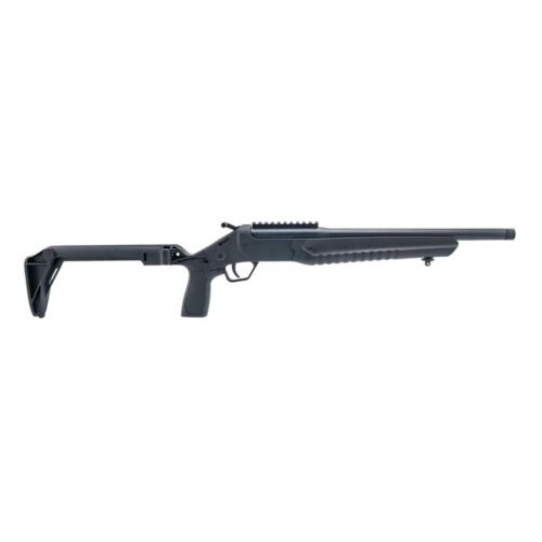 https3A2F2Fmedia.chattanoogashooting.com2Fimages2Fproduct2FTELWC300BBKFS2FTELWC300BBKFS1.jpg Rossi LWC Single Shot Rifle .300 Blackout 16.5" Barrel Black Finish Folding Stock