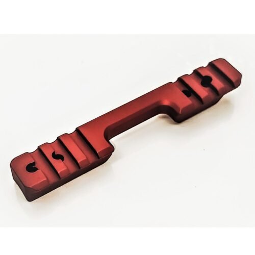 https3A2F2Fmedia.chattanoogashooting.com2Fimages2Fproduct2FTJP0MRED1022FTJP00RED102_1.jpg Talley Picatinny Base for Winchester Xpert 22 Rifles 20 MOA - RED Anodized