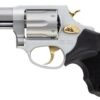 https3A2F2Fmedia.chattanoogashooting.com2Fimages2Fproduct2FTX2856029ULG2FTX285609ULG.jpg Taurus 856 Ultra Lite .38 Spl(+P) 6rds 2" Barrel Stainless w/Gold Accents