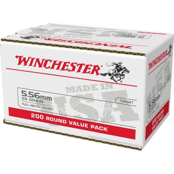 https3A2F2Fmedia.chattanoogashooting.com2Fimages2Fproduct2FWNWM1932002FWNWM193200-1.jpg Winchester USA Lake City M193 Rifle Ammunition 5.56mm 55 gr. FMJ 3240 fps 200/ct