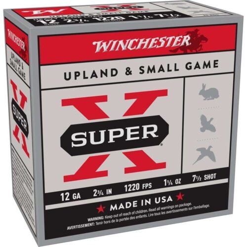 https3A2F2Fmedia.chattanoogashooting.com2Fimages2Fproduct2FWNXU12SP72FWNXU12SP7_1_2-1.jpg Winchester Super-X Heavy Game Shotshells 12 ga 2-3/4" 1-1/4 oz 1220 fps #7.5 25/ct