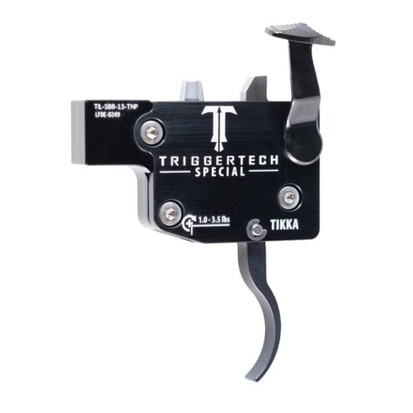 https3A2F2Fmedia.chattanoogashooting.com2Fimages2Fproduct2FZTTILSBB13TNP2FZTTILSBB13TNP-1.jpg TriggerTech Special Tikka Rifle Trigger 1-3.5 lbs Curved LH Black