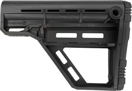 A2AMSBASEBLK.jpg AMEND2 AMS MODULAR MIL-SPEC - STOCK CARBINE BLACK BASE MODEL