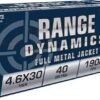 A46EXA.jpg FIOCCHI 4.6X30 40GR FMJ - 50RD 20BX/CS
