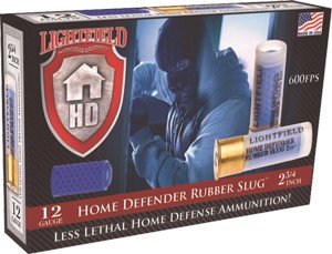 ALHDRS12_1.jpg LIGHTFIELD 12GA 2.75" RUBBER - SLUG 5RD 10BX/CS