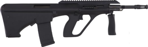 GAUGM2A3BLKNATO.jpg STEYR AUG A3 M2 5.56X45 - 16" 30RD BLACK W/EXT RAIL NATO