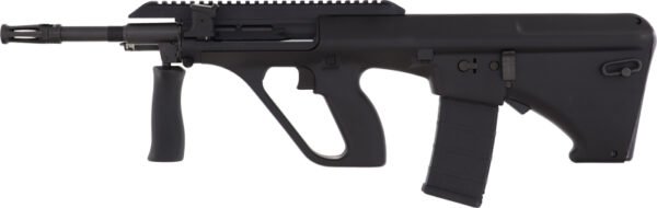 GAUGM2A3BLKNATO_LEFT.jpg STEYR AUG A3 M2 5.56X45 - 16" 30RD BLACK W/EXT RAIL NATO