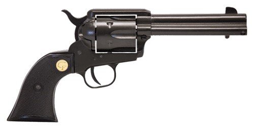 GCF340250D.jpg CHIAPPA 1873 SAA 22LR/22WMR - 4.75" FS 6RD BLACK MATTE