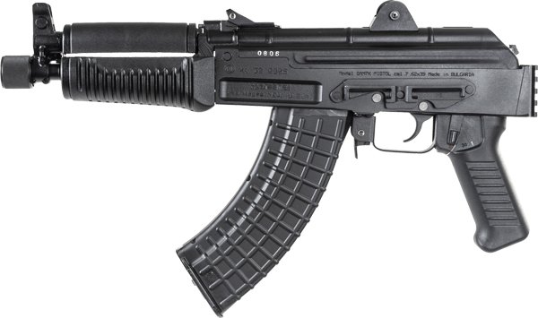 GSAM7K44_LEFT.jpg ARSENAL SAM7K-44 7.62X39 - PISTOL W/1-5RD MAGAZINE