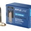 PPUPP30F_1.jpg PPU .30 CARBINE 110GR FMJ 50/500