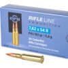 PPU 7.62X54R FMJ 182GR 20/200