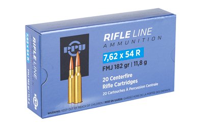 PPU 7.62X54R FMJ 182GR 20/200