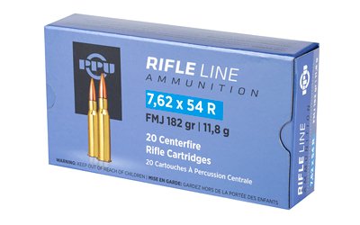 PPU 7.62X54R FMJ 182GR 20/200