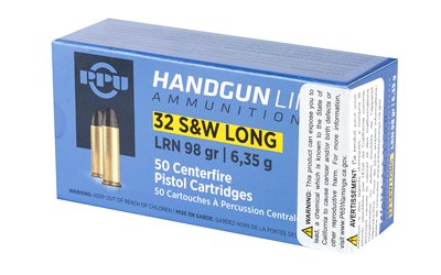 PPU 32 S&W LONG LRN 98GR 50/500