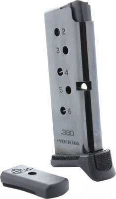 RCPD.jpg CPD MAGAZINE RUGER LCP - 380ACP 6RD GLOSS BLACK