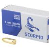 STVS9MM115F_1.jpg SCORPIO AMMO 9MM 115GR FMJ 50/1000