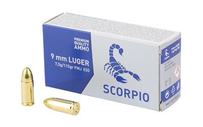 STVS9MM115F_1.jpg SCORPIO AMMO 9MM 115GR FMJ 50/1000